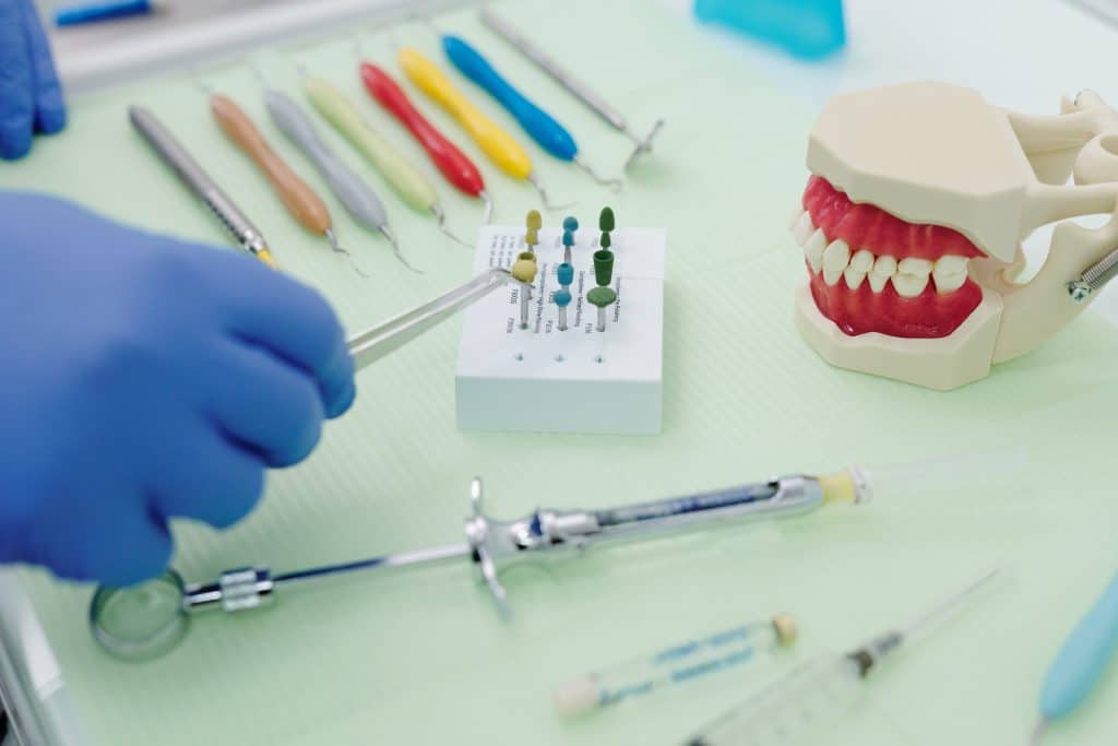 In office dentist setup