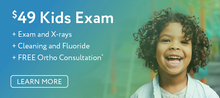 New Patient Offer: Kids Exam Cleaning , X-Rays, Fluoride + Free Ortho Consult for $49 ($727 Value)